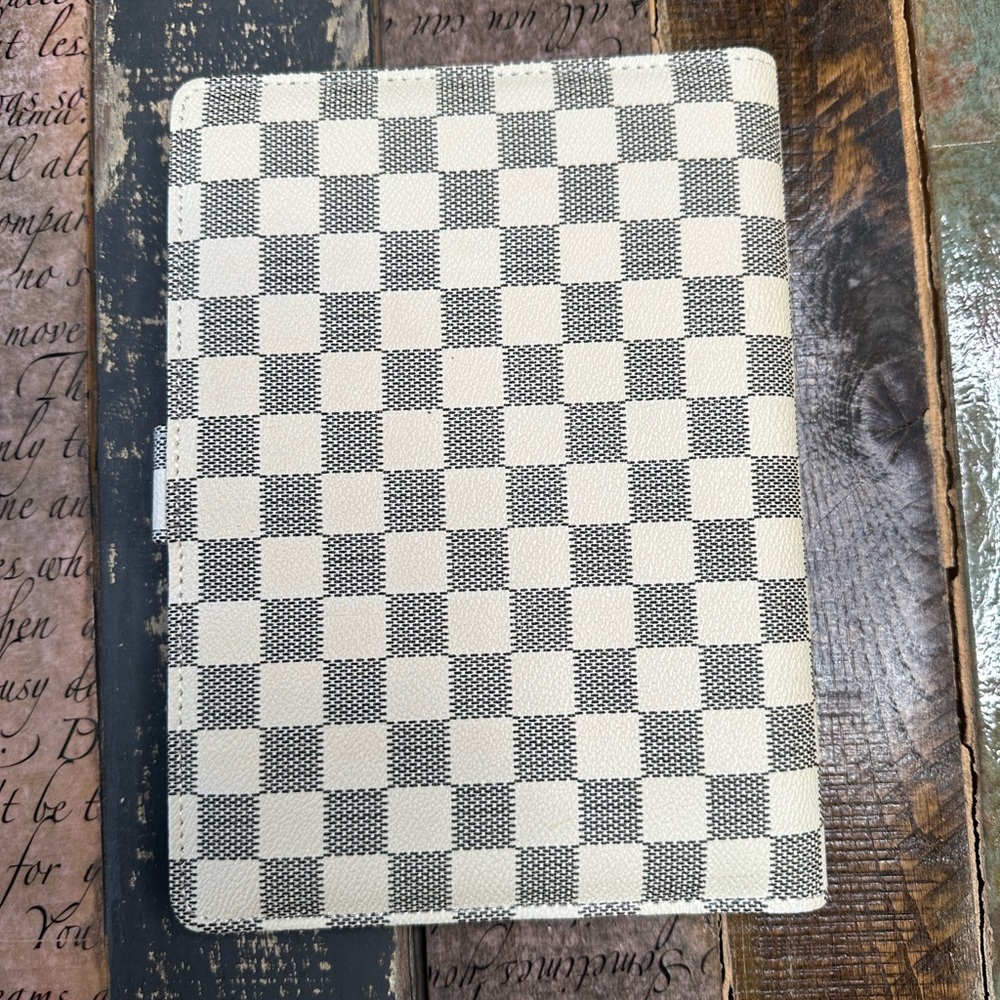 💥 BOGO 💥 NEW Checkered Notebook | Planner | A7 Refills - Picture 8 of 8